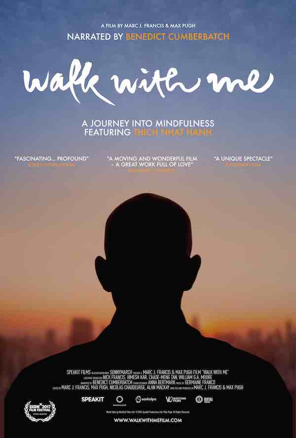 The theatrical poster of ‘Walk with Me’. Photo: Gathr Films
