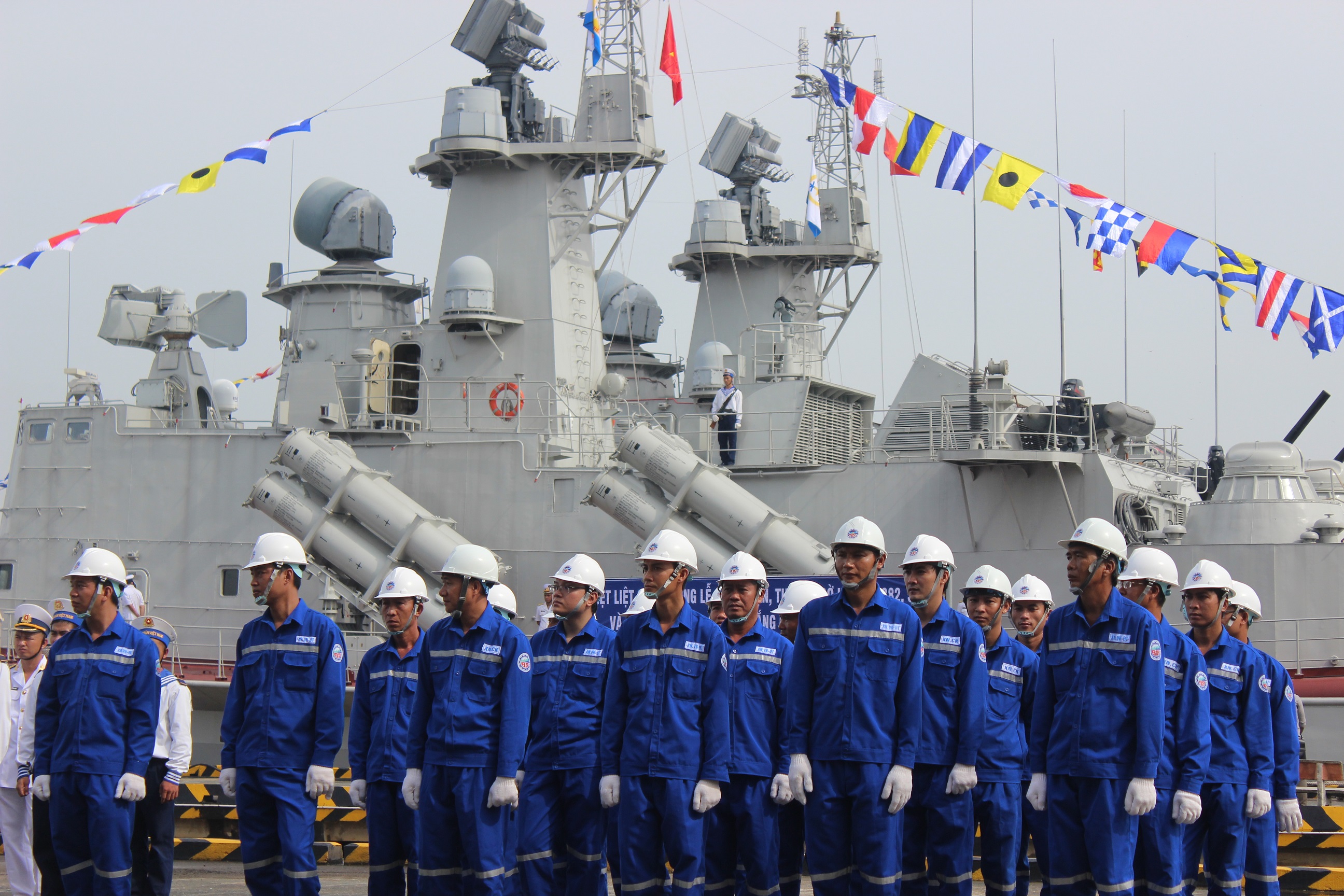 ​Vietnam launches third pair of locally-made guided missile corvettes
