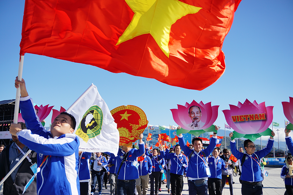A total of 130 people represent Vietnam at the festival.