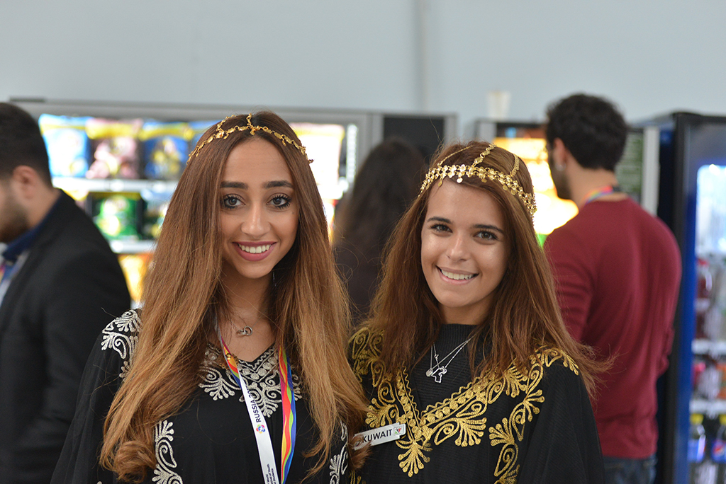 Two participants from Kuwait