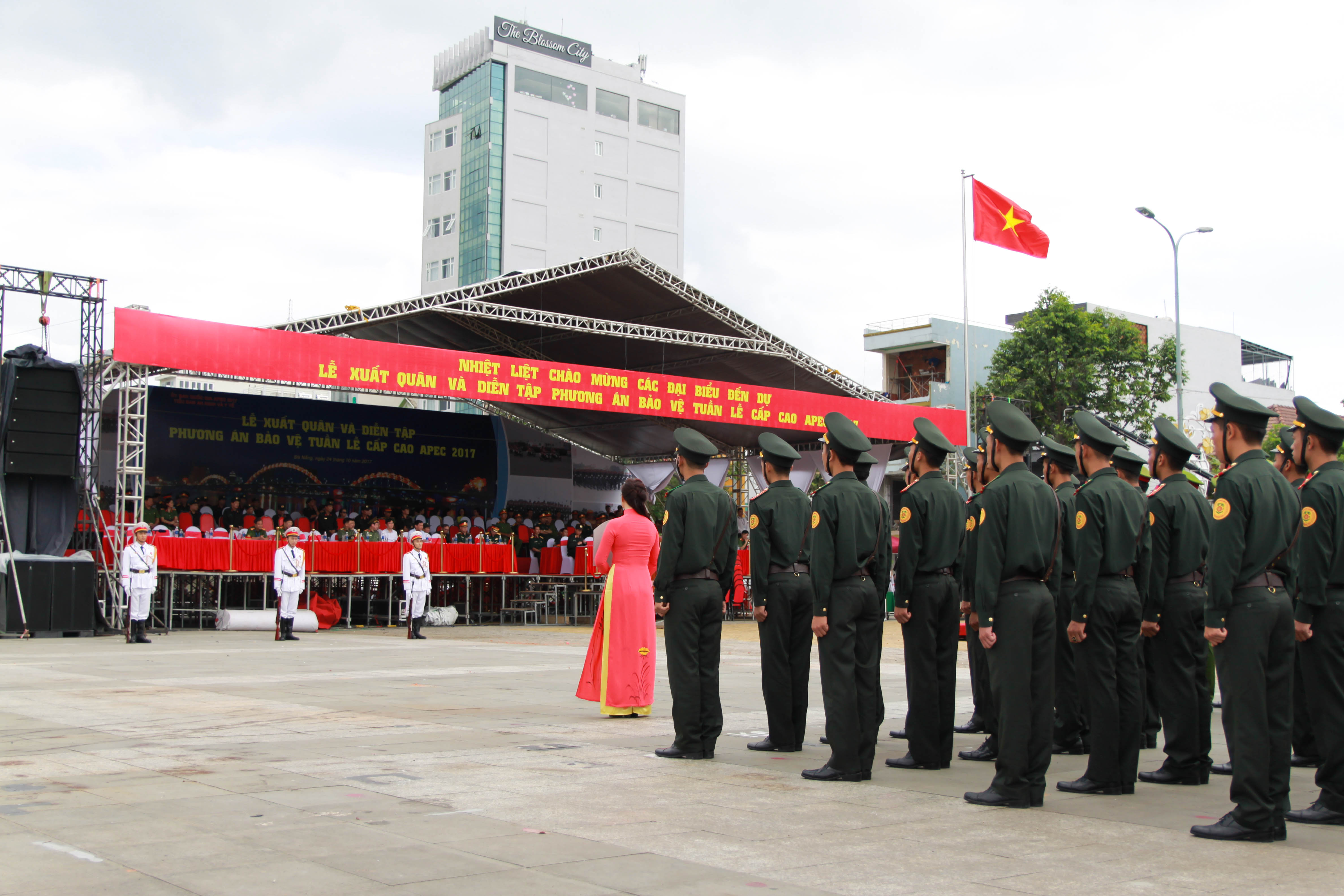 A ceremony was organized in the central Vietnamese city of Da Nang on October 22, 2017.
