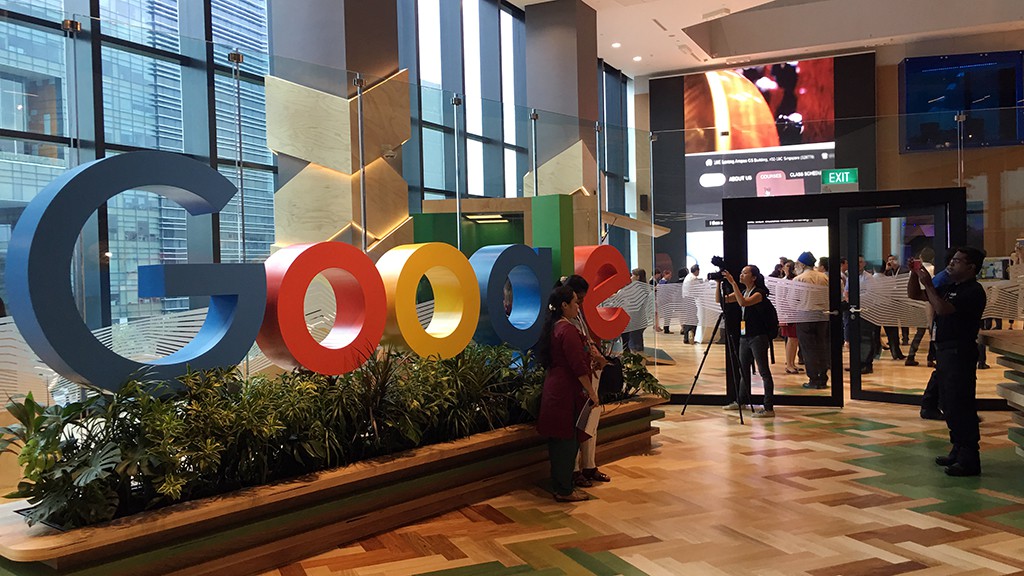 The Asia-Pacific headquarters of Google in Singapore. Photo: Tuoi Tre