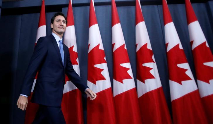 Canada's Prime Minister Justin Trudeau arrives at a news conference in Ottawa, Ontario, Canada, December 12, 2016. Photo: Reuters