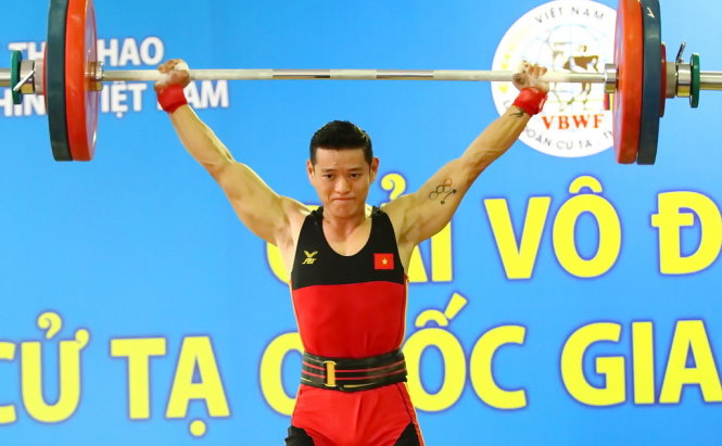 Vietnam's weightlifting talent Thach Kim Tuan