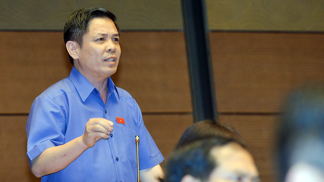 Nguyen Van The, Vietnamese Minister of Transport. Photo: Tuoi Tre