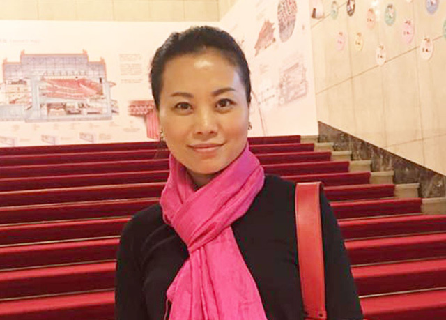 Nguyen Lien Huong, a professor of Vietnamese at the National Taiwan University. Courtesy of Huong