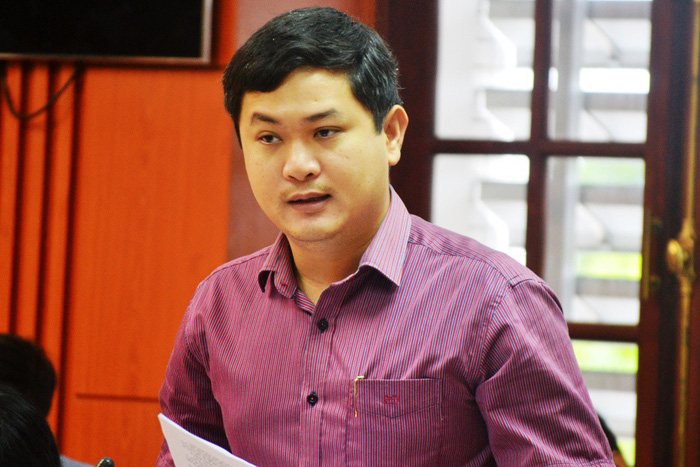 Le Phuoc Hoai Bao, director of the Department of Planning and Investment in the central province of Quang Nam. Photo: Tuoi Tre