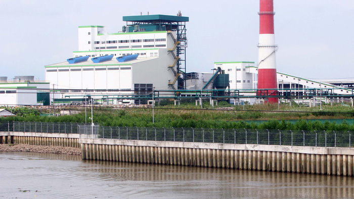 The Lee & Man Paper mill in the Mekong Delta province of Hau Giang. Photo: Tuoi Tre