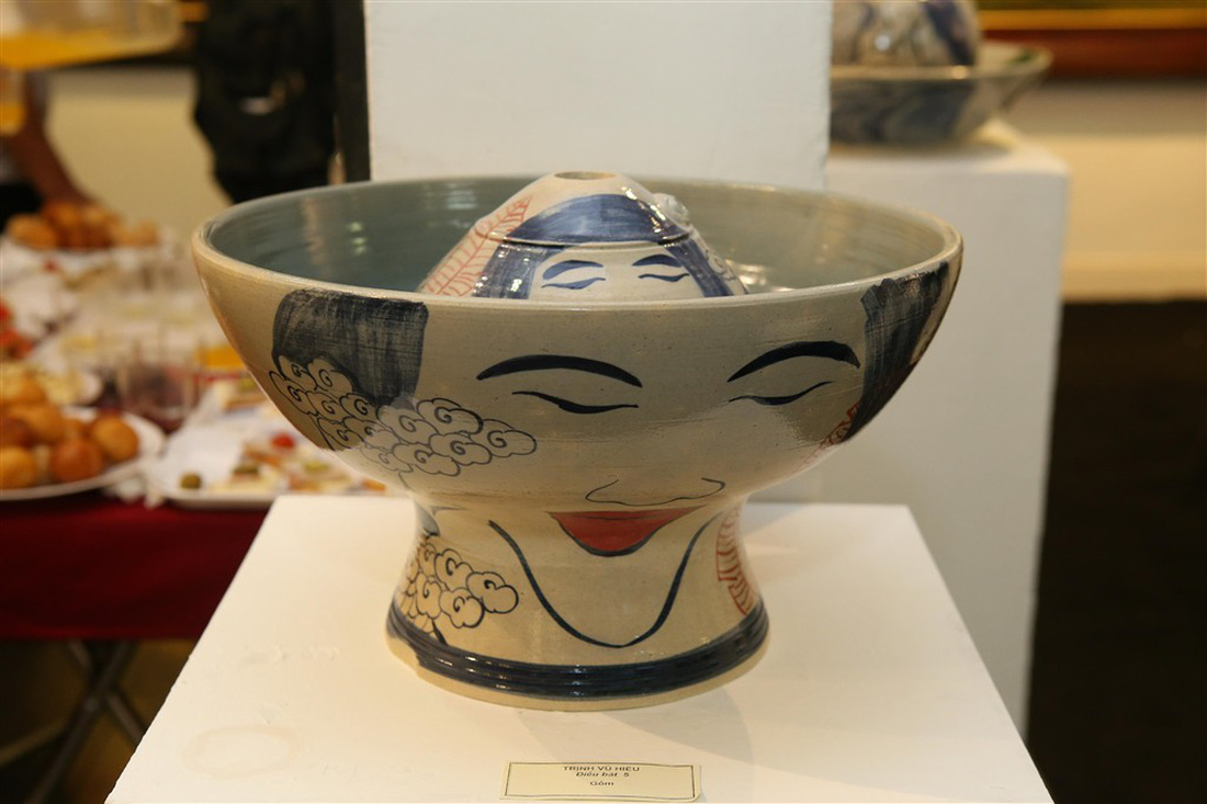 A ceramic byTrinh Vu Hieu, G39. Photo: Tuoi Tre