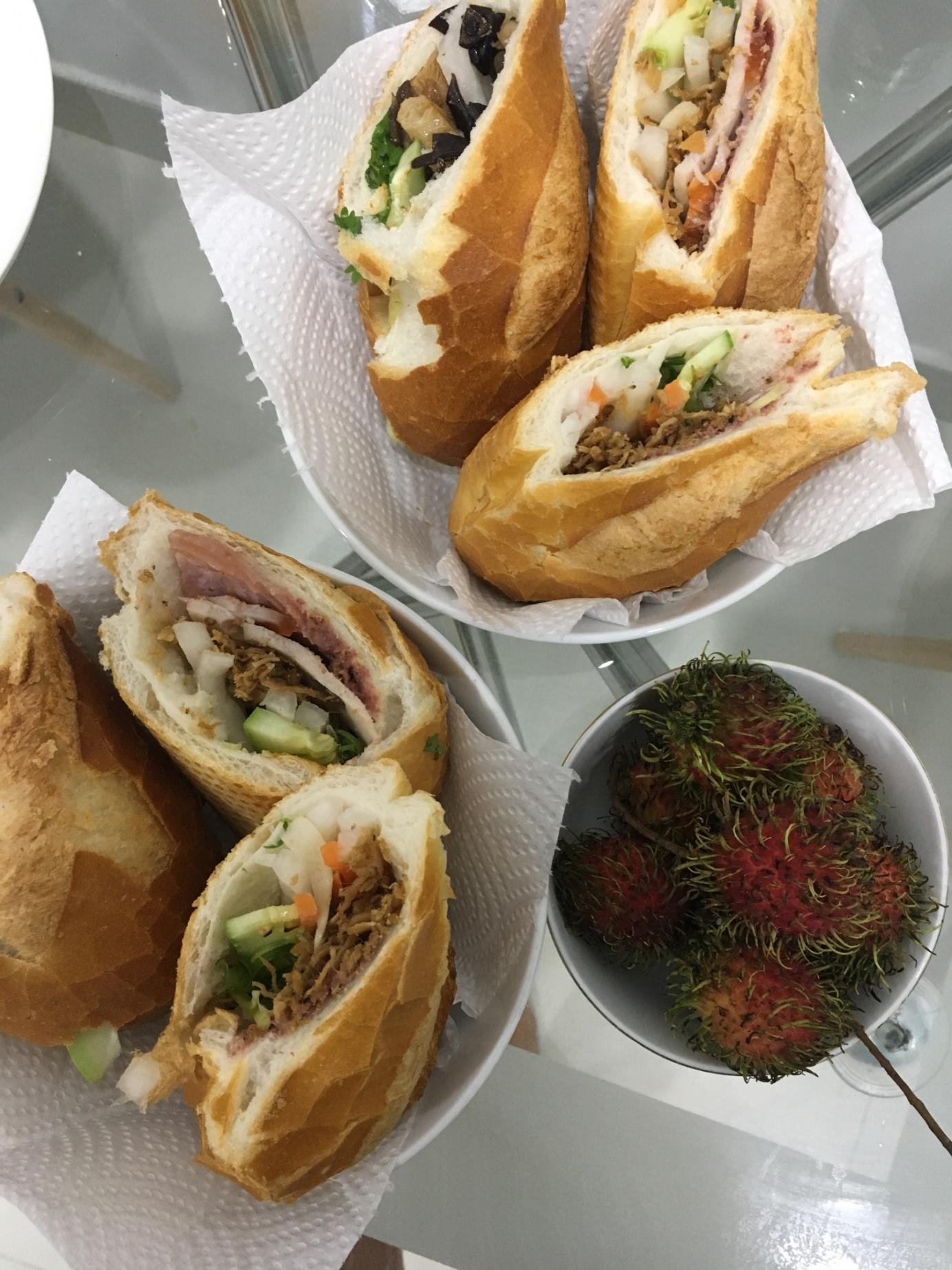 Different banh mi’s from Banh Mì Anh Phan. Photo: Johannes Christian Karl Thiele