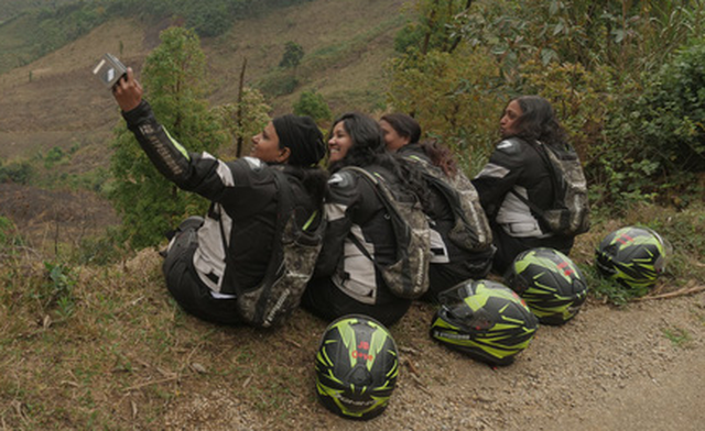The bikers in Houaphan, Laos. Photo courtesy of the bikers