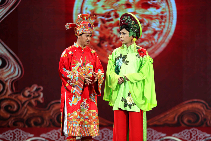 A scene from Tao Quan 2018 with the character on the right later coming under criticism for portraying LGBT people in misleading ways. Photo: VTV