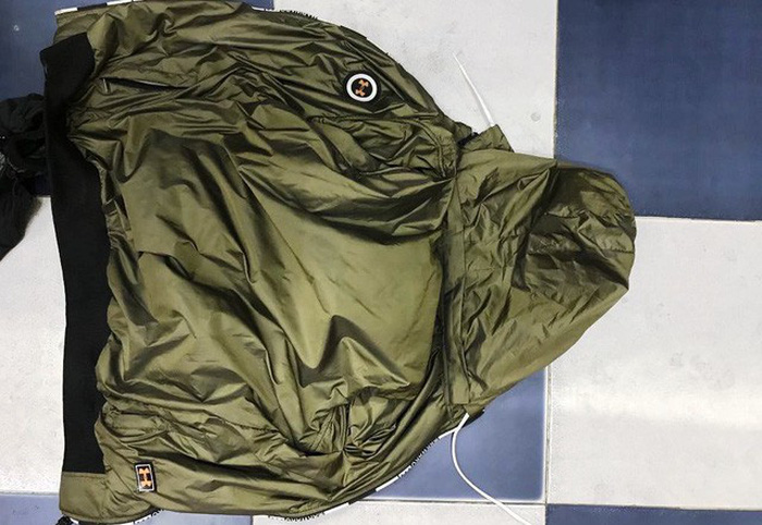 Gear used by the suspects in an armed robbery at an An Binh Bank office in Ho Chi Minh City on March 31, 2018. Photo: Police