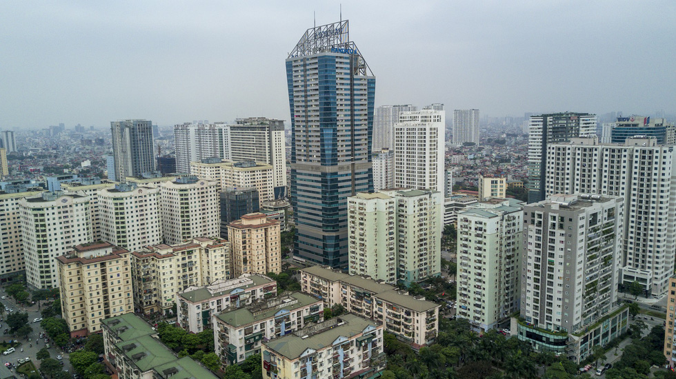 High-rise buildings in Hanoi. Photo: Tuoi Tre