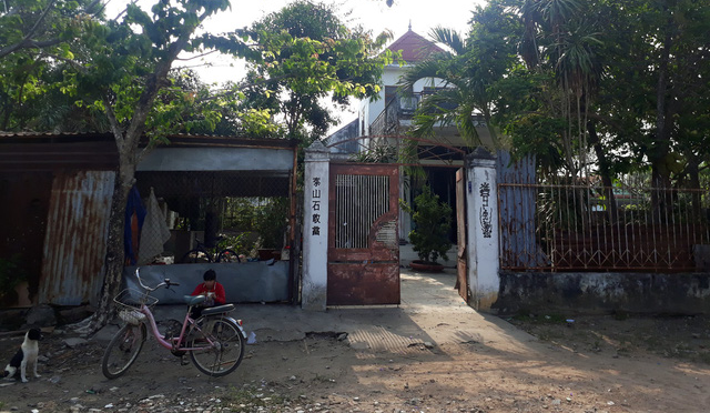 The residence in Ba Ria City, Ba Ria – Vung Tau Province in southern Vietnam where authorities wanted to clear for a project to build a public park. Photo: Tuoi Tre