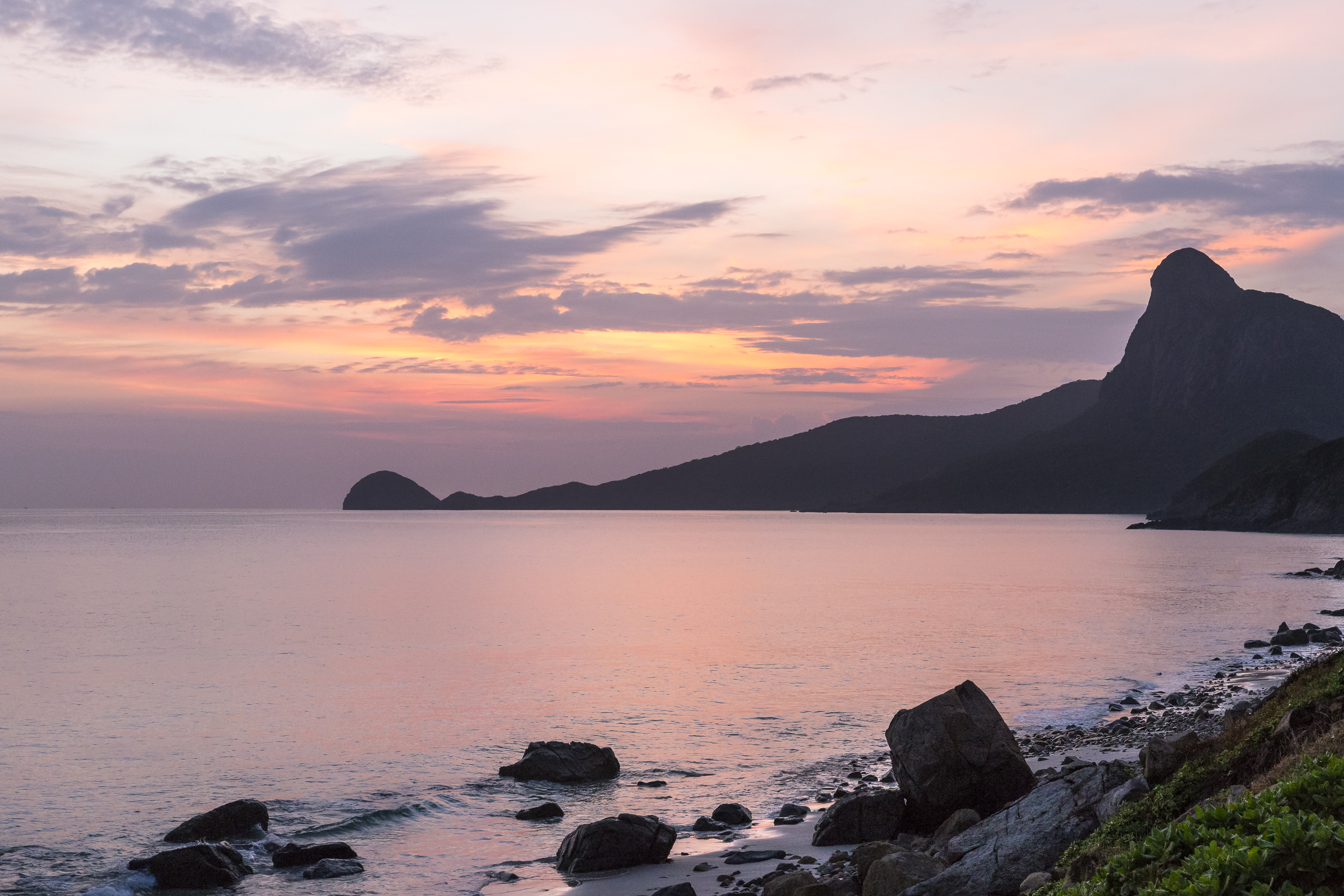Con Son Island Sunset. Photo: Neil Featherstone