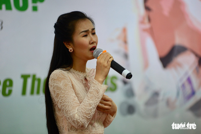 Vietnamese singer Vo Ha Tram