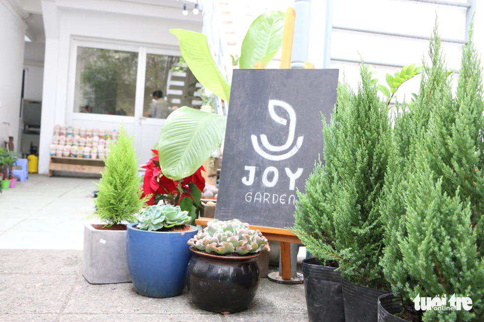 The front of Joy Garden. Photo: Tuoi Tre