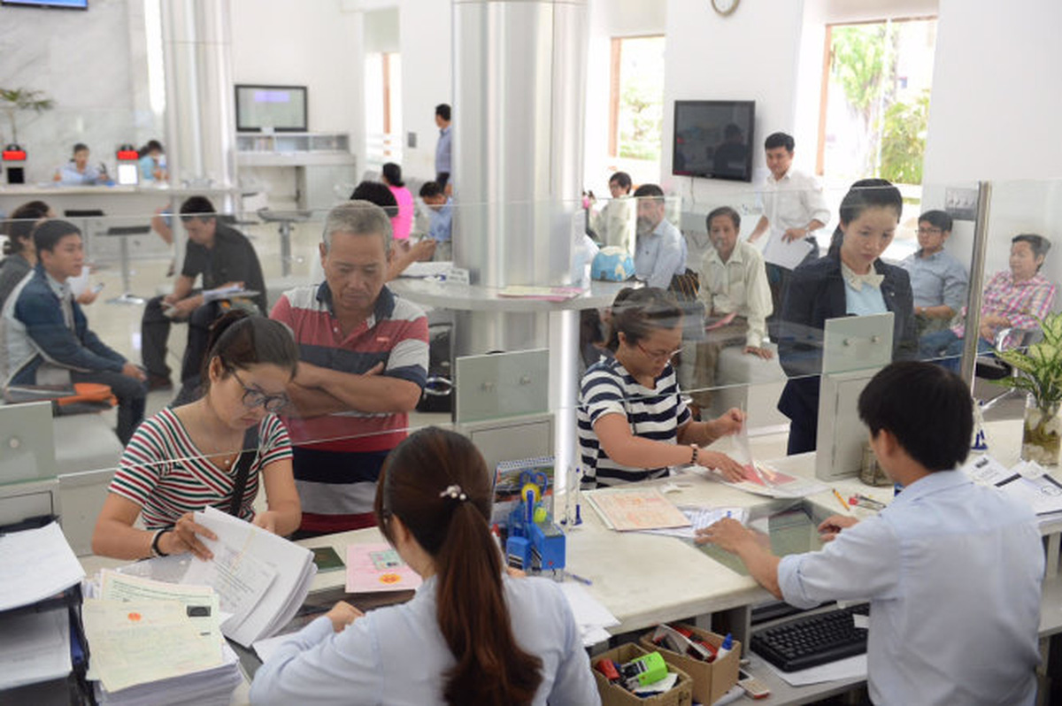 The headquareters of a district-level administration in Ho Chi Minh City. Photo: Tuoi Tre