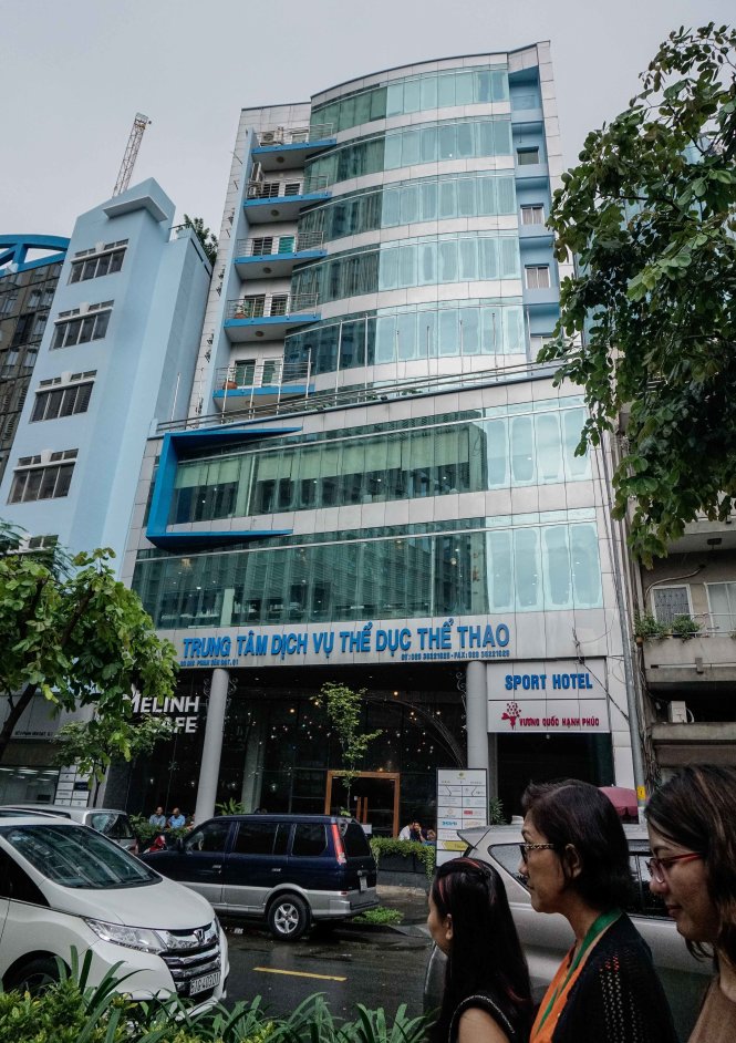 A sports service center is located at number 3-3bis Phan Van Dat Street in District 1, Ho Chi Minh City. Photo: Tuoi Tre