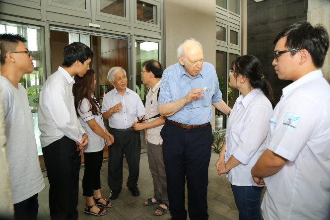 Scientists meet at the International Center for Interdisciplinary Science and Education in Binh Dinh Province in central Vietnam. Photo: Tuoi Tre