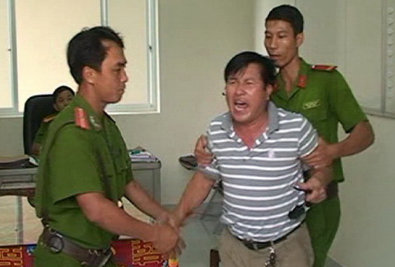 Vietnamese-American man seized for resisting police