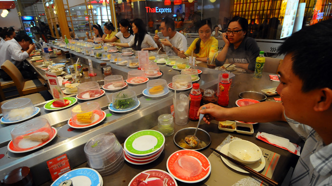 Japanese restaurants mushroom in HCMC