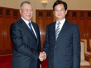 PM Dung receives high-ranking Chinese official