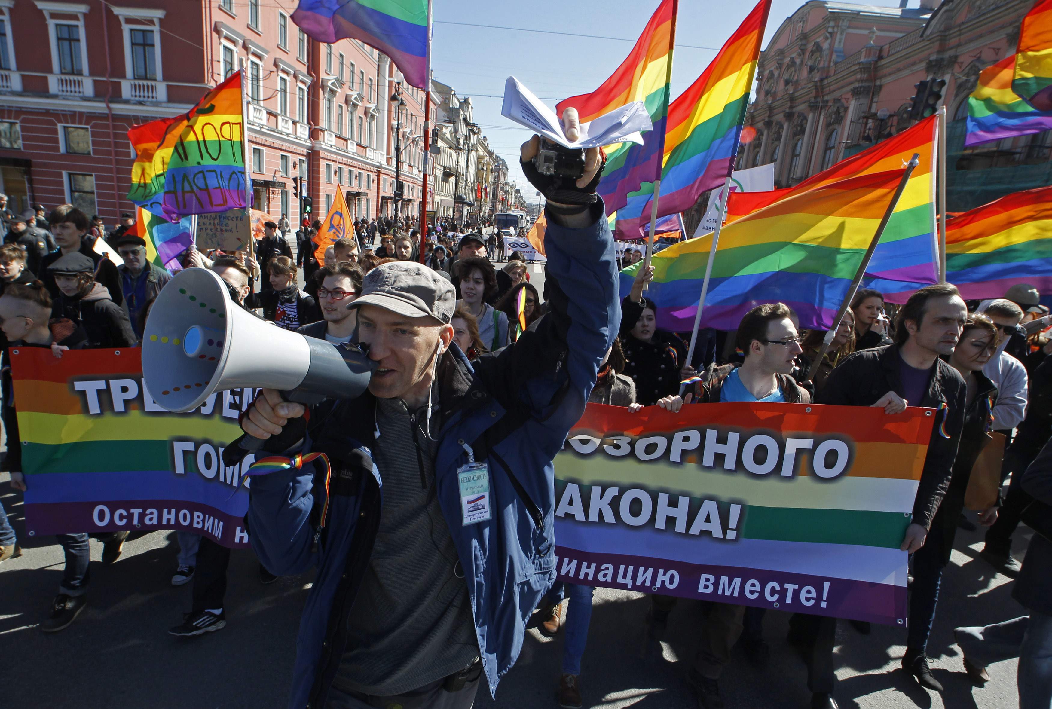 Russian man tortured to death for 'being gay'