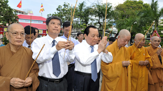 Tribute offered to Bodhisattva Thich Quang Duc