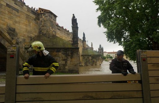 Two dead, more missing as torrential rains lash central Europe