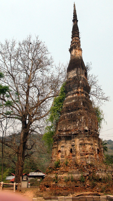 The mysterious, dilapidated leaning tower