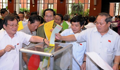 Confidence vote results for Vietnam leaders announced