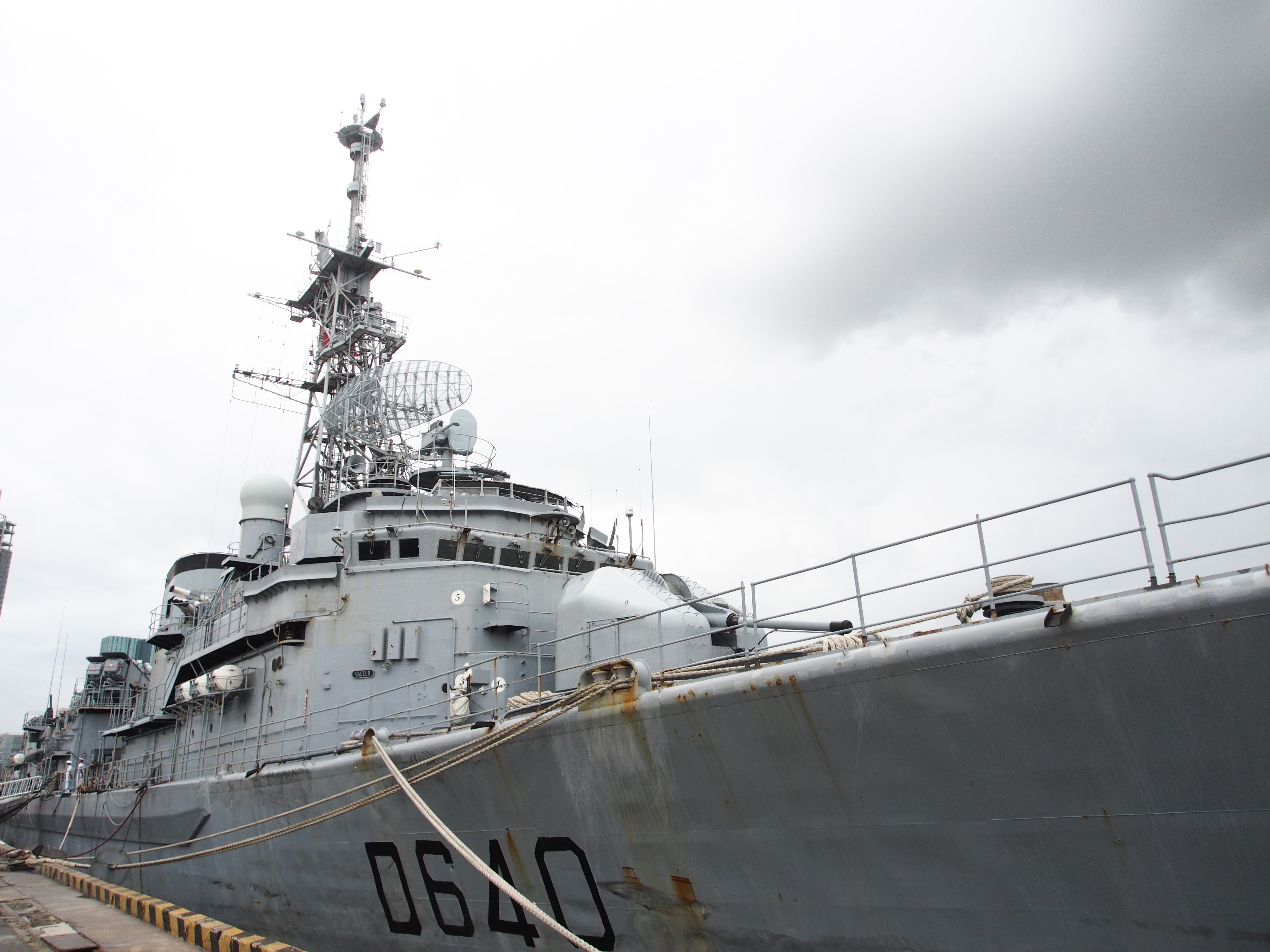 French frigate Georges Leygues docks in HCMC