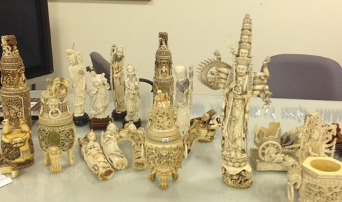 HCMC seizes ivory artifacts trafficked from France
