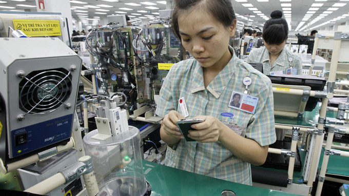 Samsung Vietnam uses Korean suppliers as local firms below standard