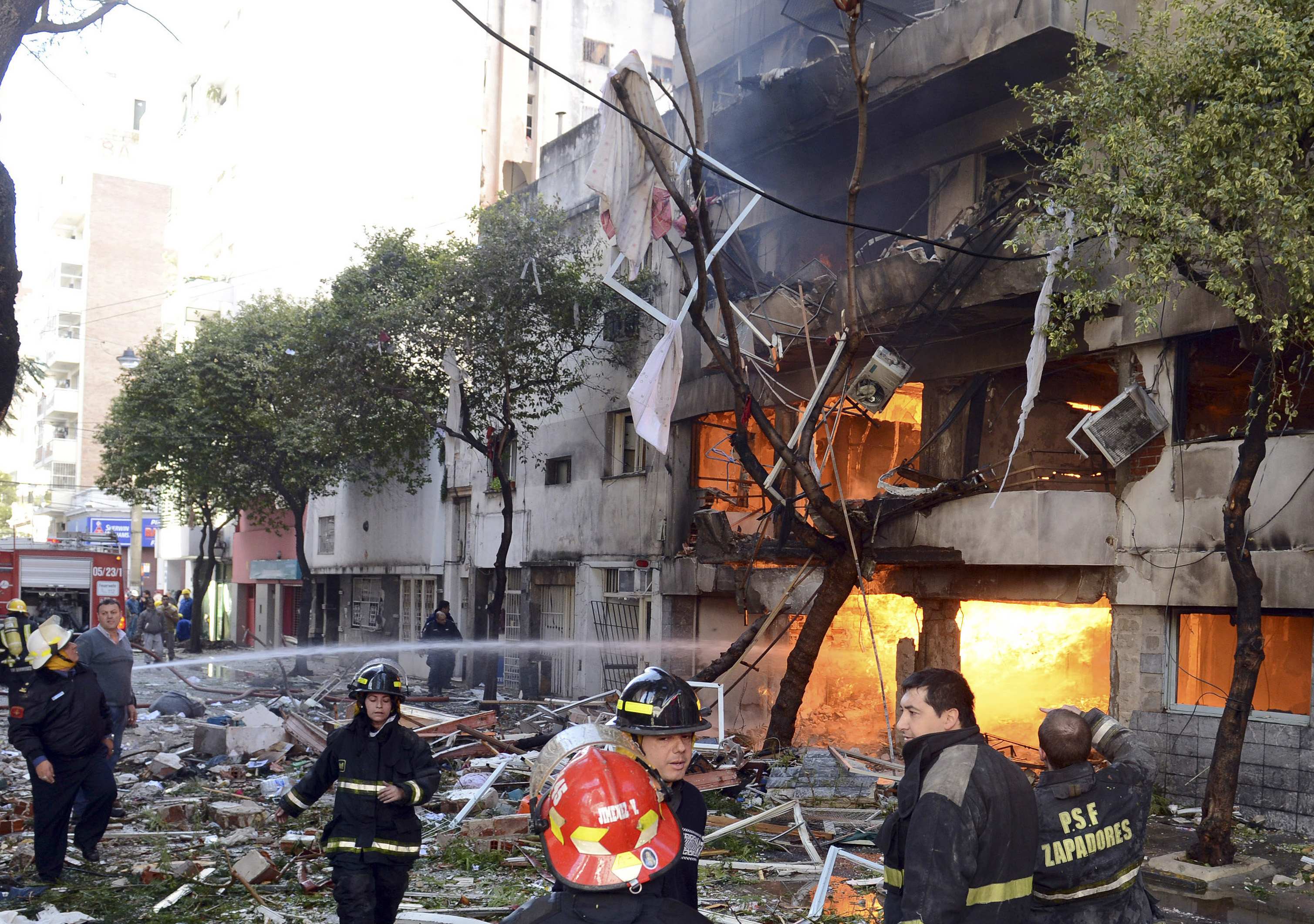 Building explosion in Argentina leaves at least 8 dead