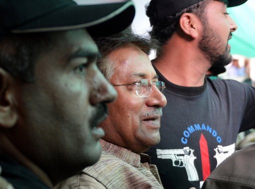Pakistan charges Musharraf with Bhutto's murder