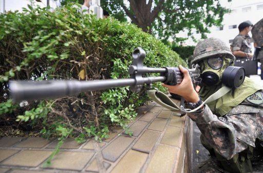 N. Korea hits out at South-US army drill
