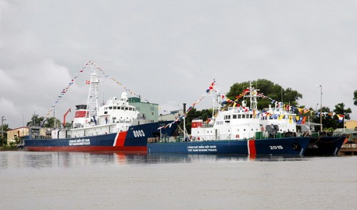 VN marine police receive three advanced patrol vessels