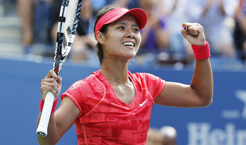 Li becomes first Chinese to reach US Open semis