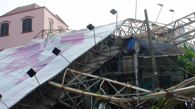 Whirlwinds, rains damage 239 homes in HCMC
