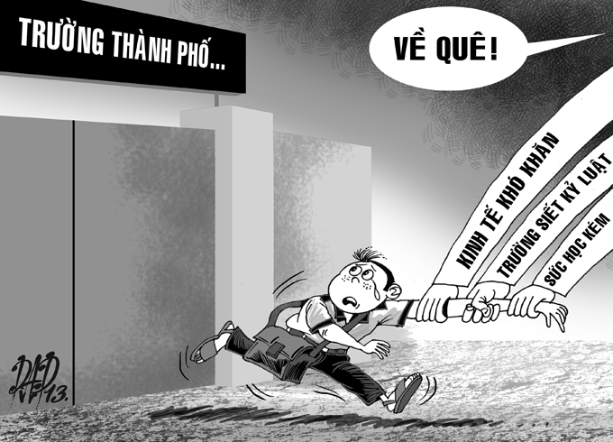 Economic slowdown driving students out of HCMC private schools