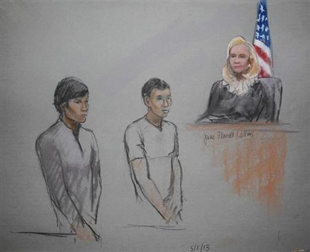 Accused Boston bomber's friends due in court on charges of cover-up