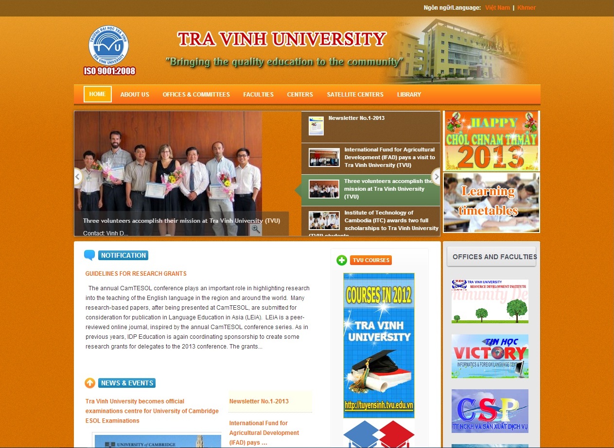 Mekong Delta university appointed Cambridge ESOL exam center
