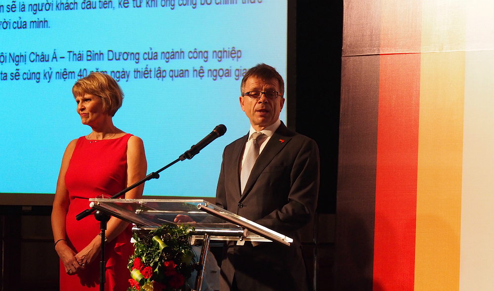 Ceremony hosted to celebrate German Unity Day