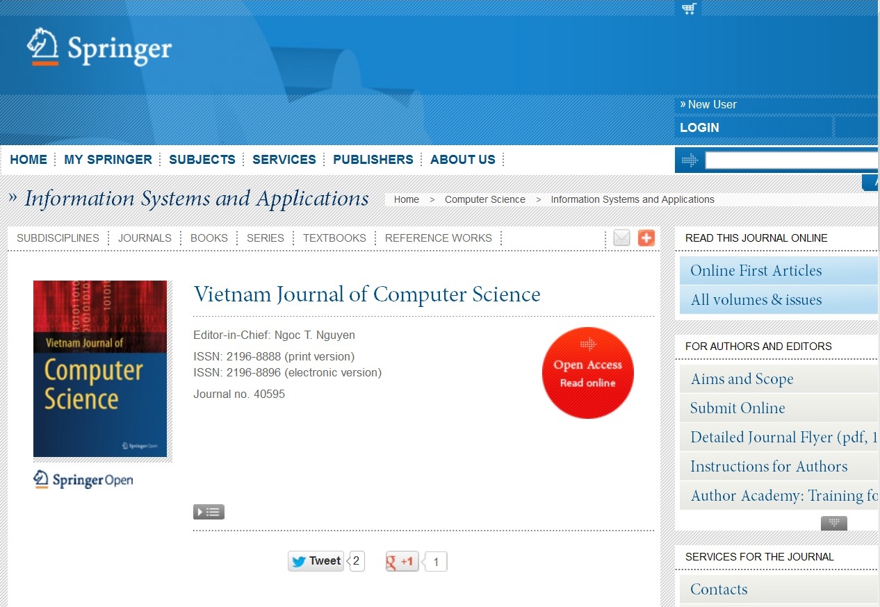 Vietnam launches 1st int’l computer science journal