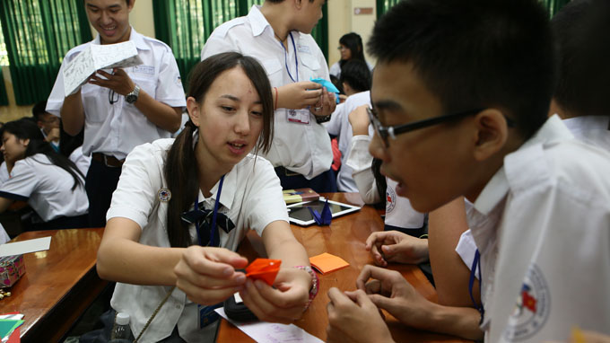 Japanese students wrap Vietnam visit as part of diplomatic program