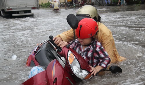 Land subsidence to blame for flooding in Saigon?