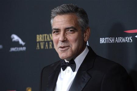 Clooney, Cumberbatch honored at BAFTA Britannia awards